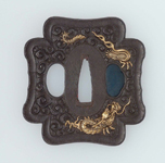 tate ito gata tsuba